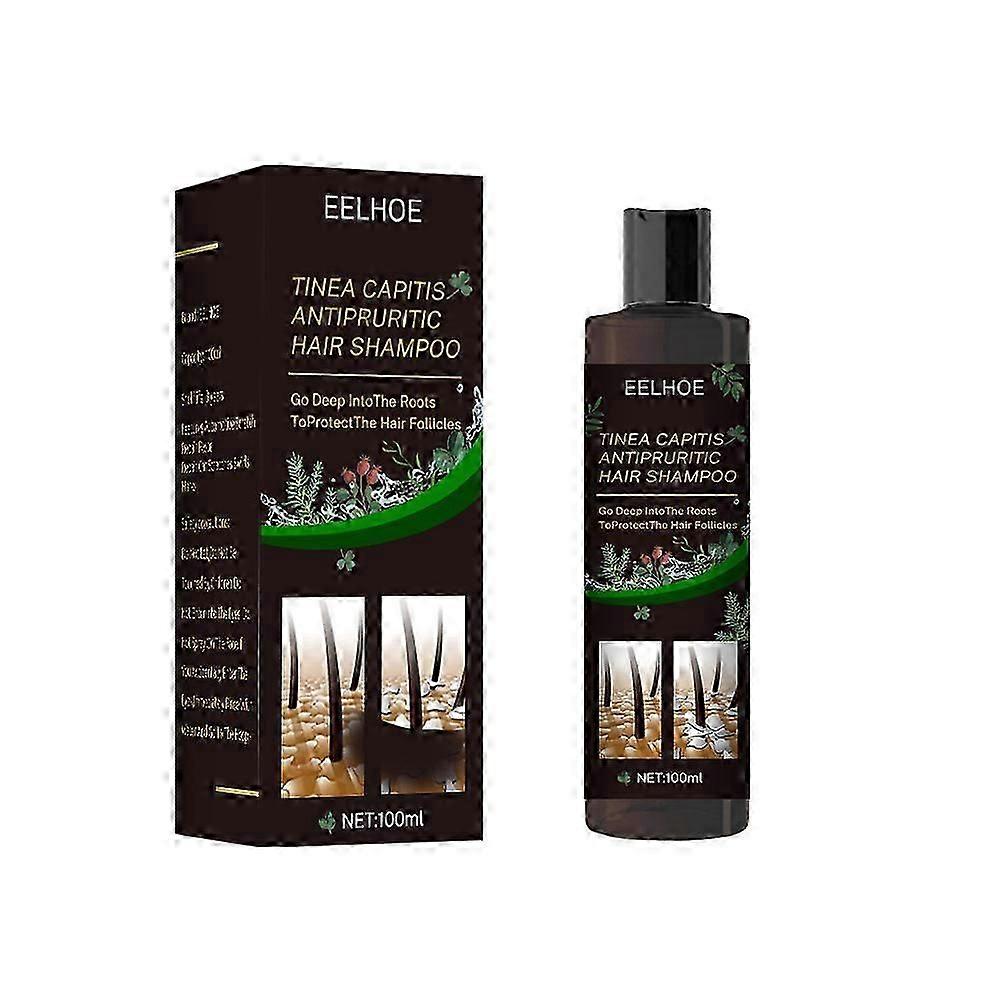 100ml Scalp Ringworm Anti-itch Shampoo Dandruff Control Oil Anti-itch Shampoo Anti-loss Oil Control Refreshing Shampoo