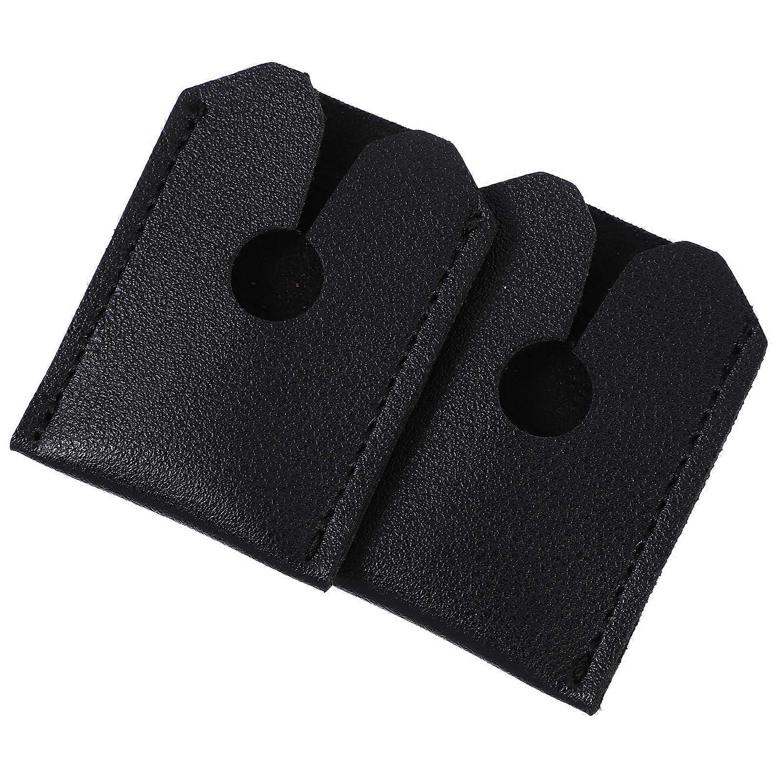 Head Protective Case Manual Sleeve Cover for 10Pcs Black