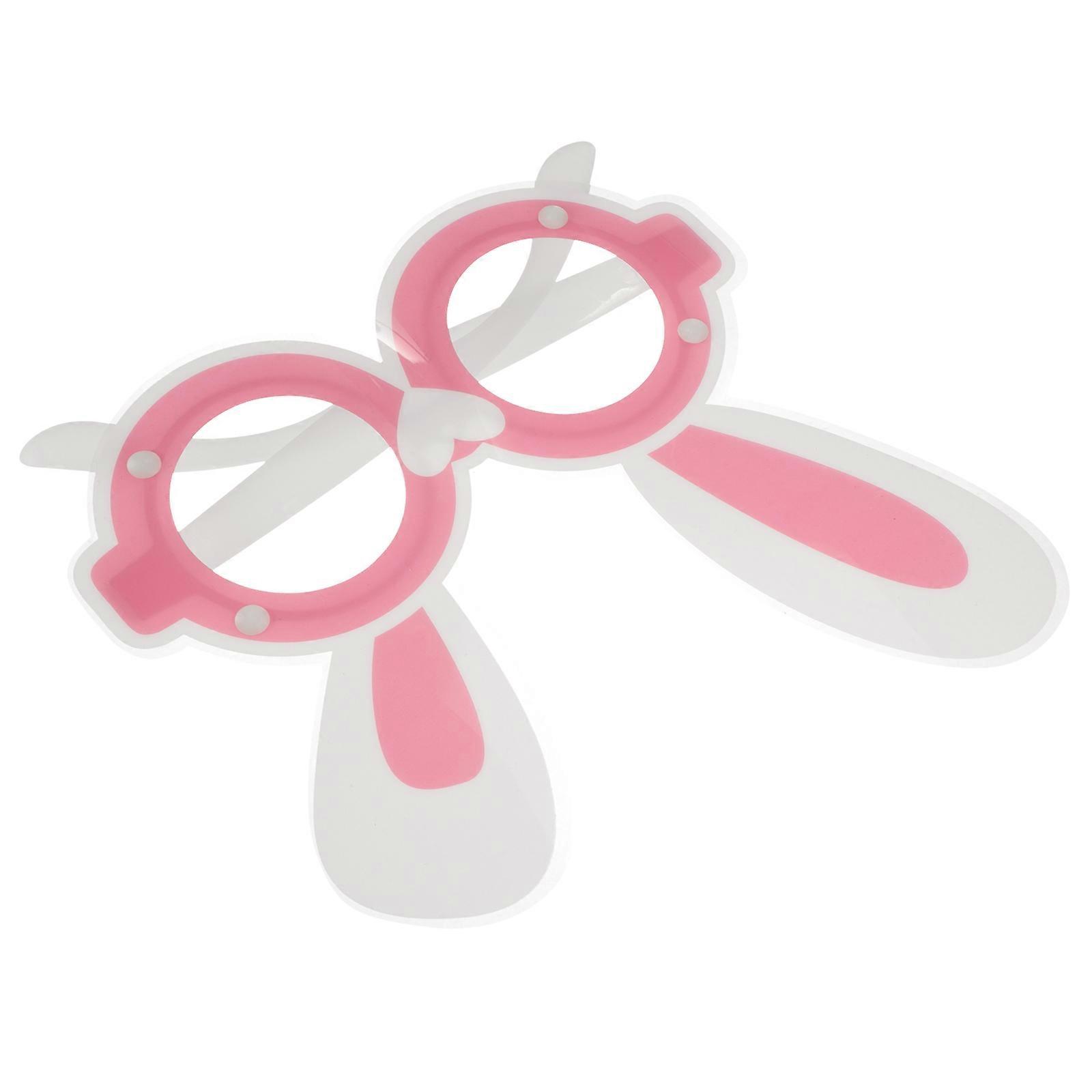 Easter Party Glasses Eyeglass Frame for Easter Photo Props 4Pcs