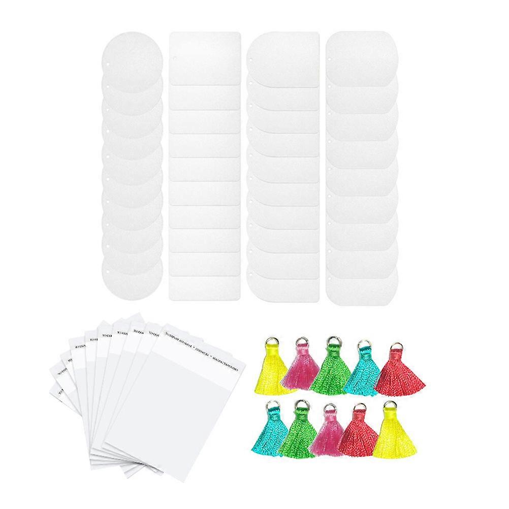 DIY Sublimation Blanks Felt Air Freshener Sheet for Car 2Sets Assorted Color