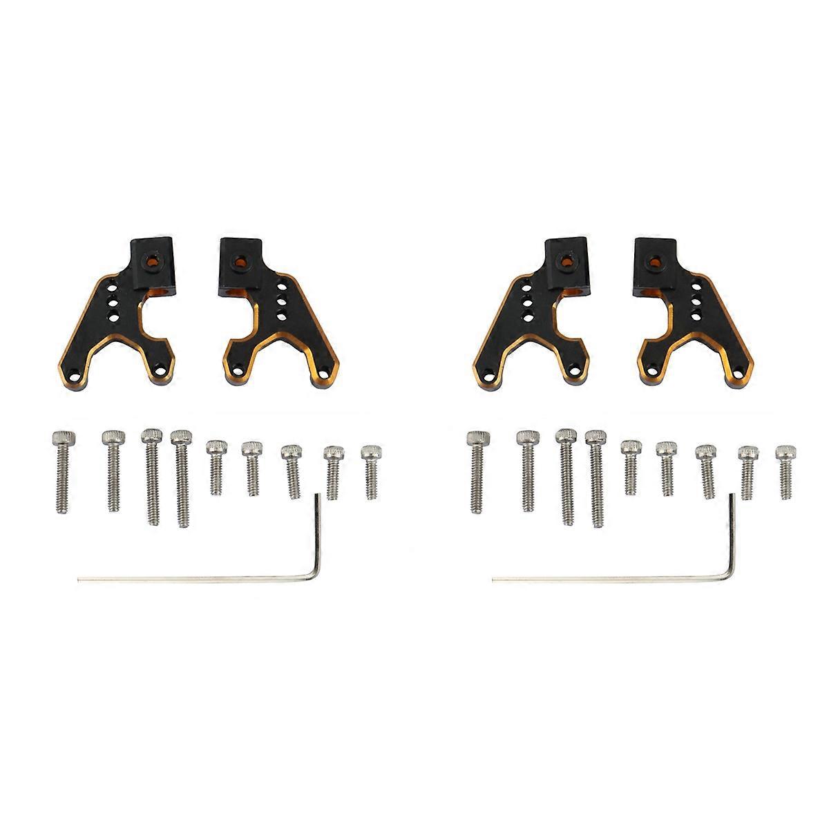 4x Metal Rear Shock Tower Mount for 1/24 RC Crawler Car Axial SCX24 90081 AXI00001 Upgrade Parts