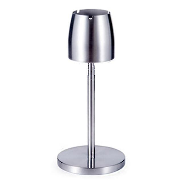 Ashtrays Portable Adjustable Height Telescopic Standing Ashtray Stainless Steel Floor Stand Ash Tray