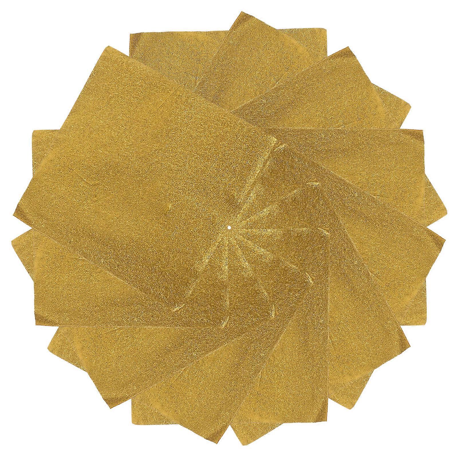 Golden Tin Foil Wrappers for 1200Pcs Chocolate Wrapping and Candy Wraps