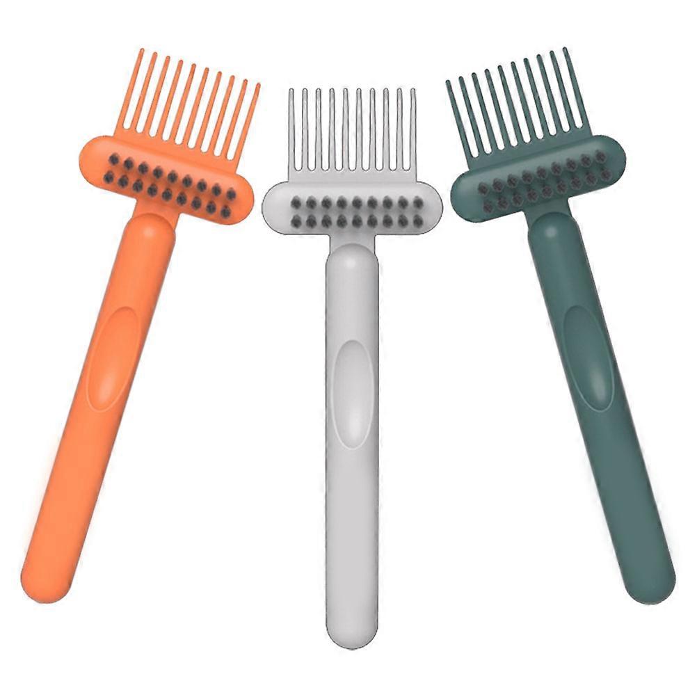 Hair Brush Cleaning Brush for Comb Care with 3Pcs Assorted