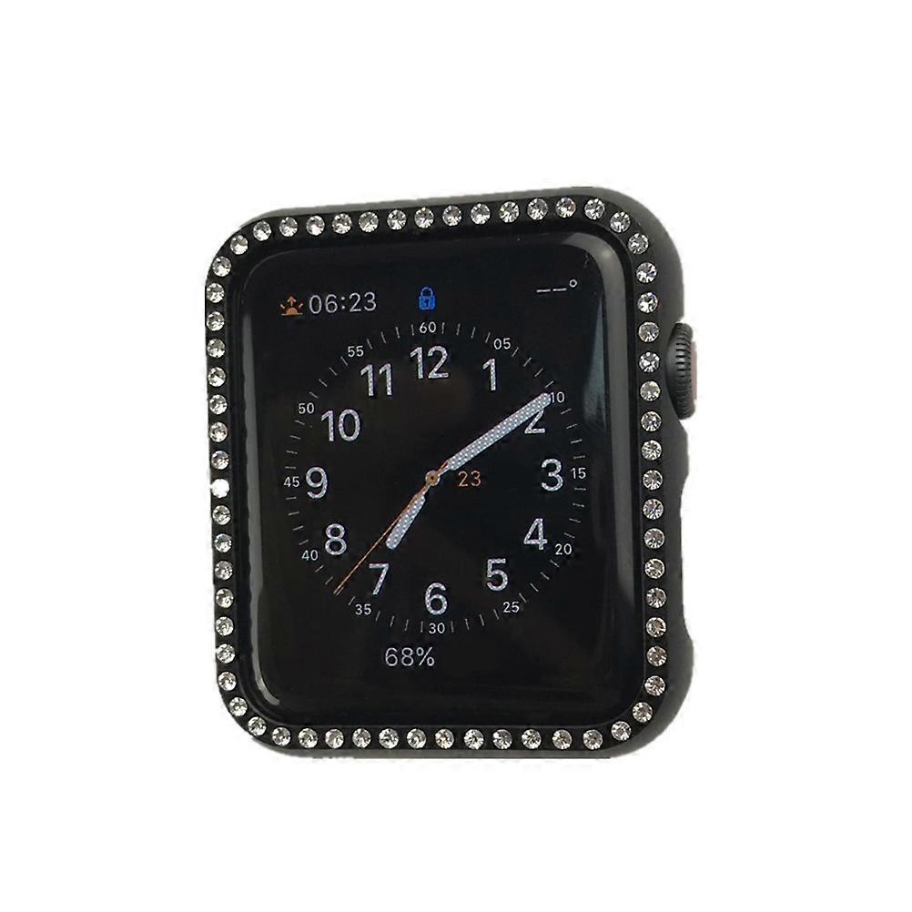 Smartwatch Case Cover Protective Frame for Series 3 Black