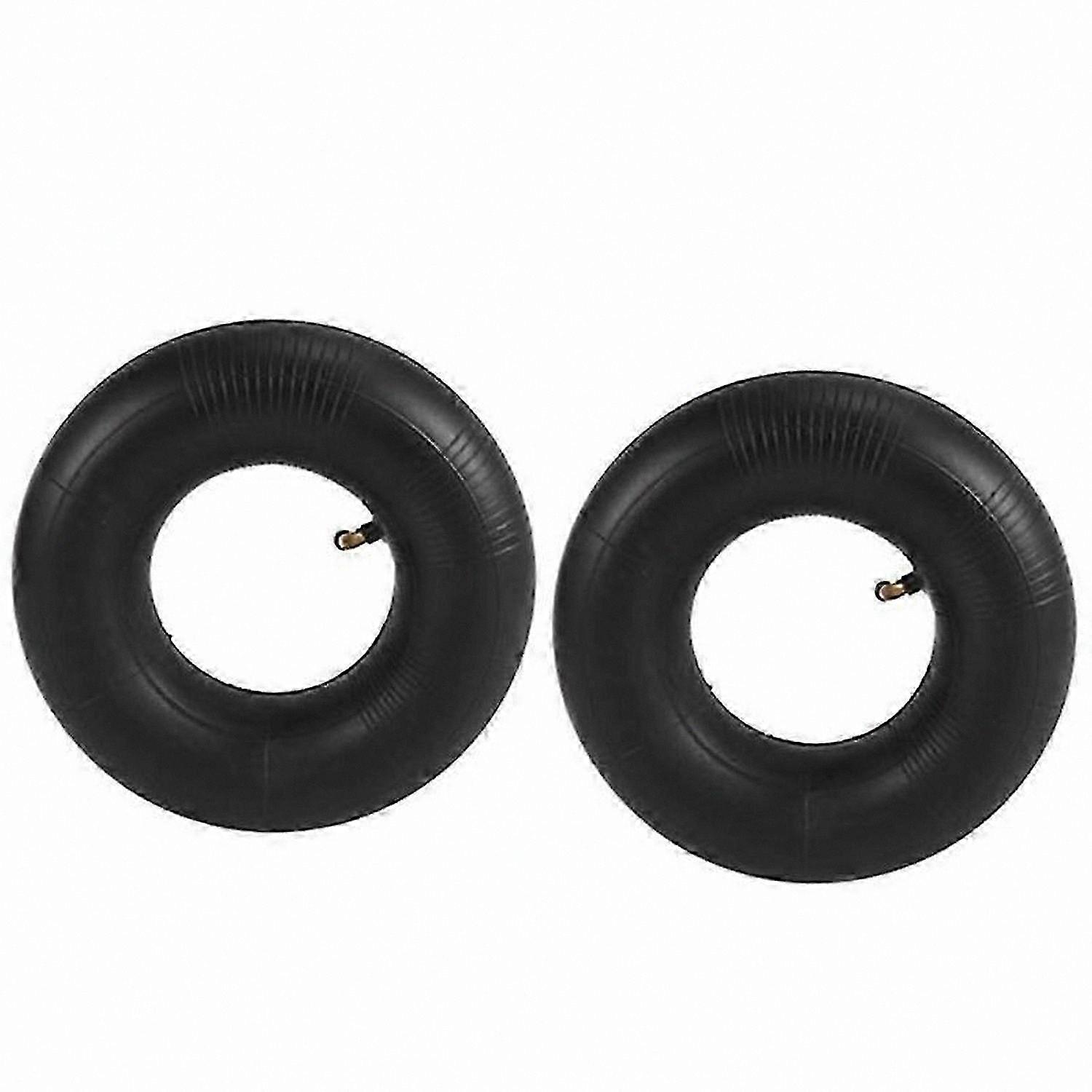2 Pack 4.10/3.50-4 Inner Tubes for ATV Quad Go Kart 47cc 49cc Vehicles All Models Compatible Chunky Tires 4.10-4 Size Fitment Solution