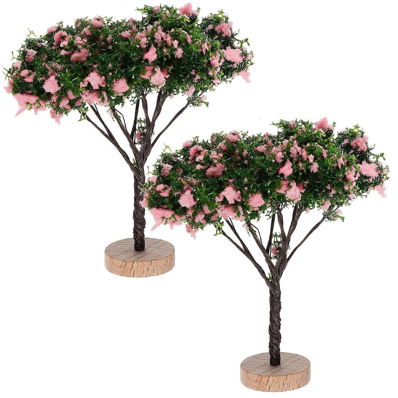 Miniature Trees Miniature Landscape Tree for Decor 6Pcs Collection