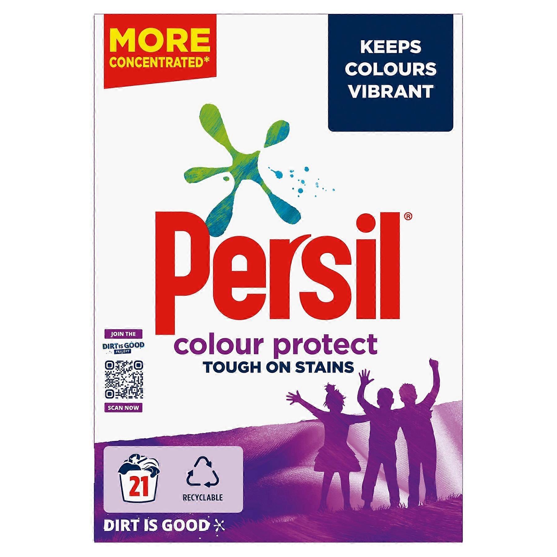 Persil vaskepulver Colour Protect 21 vask