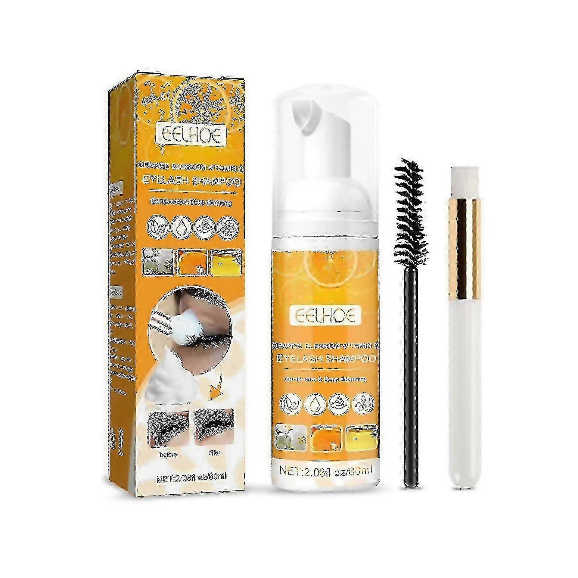 For Vc Eyelash Extension Cleansing Mousse Eyelash Bubble Cleanser Grafting Eyelash Suitable For Ever