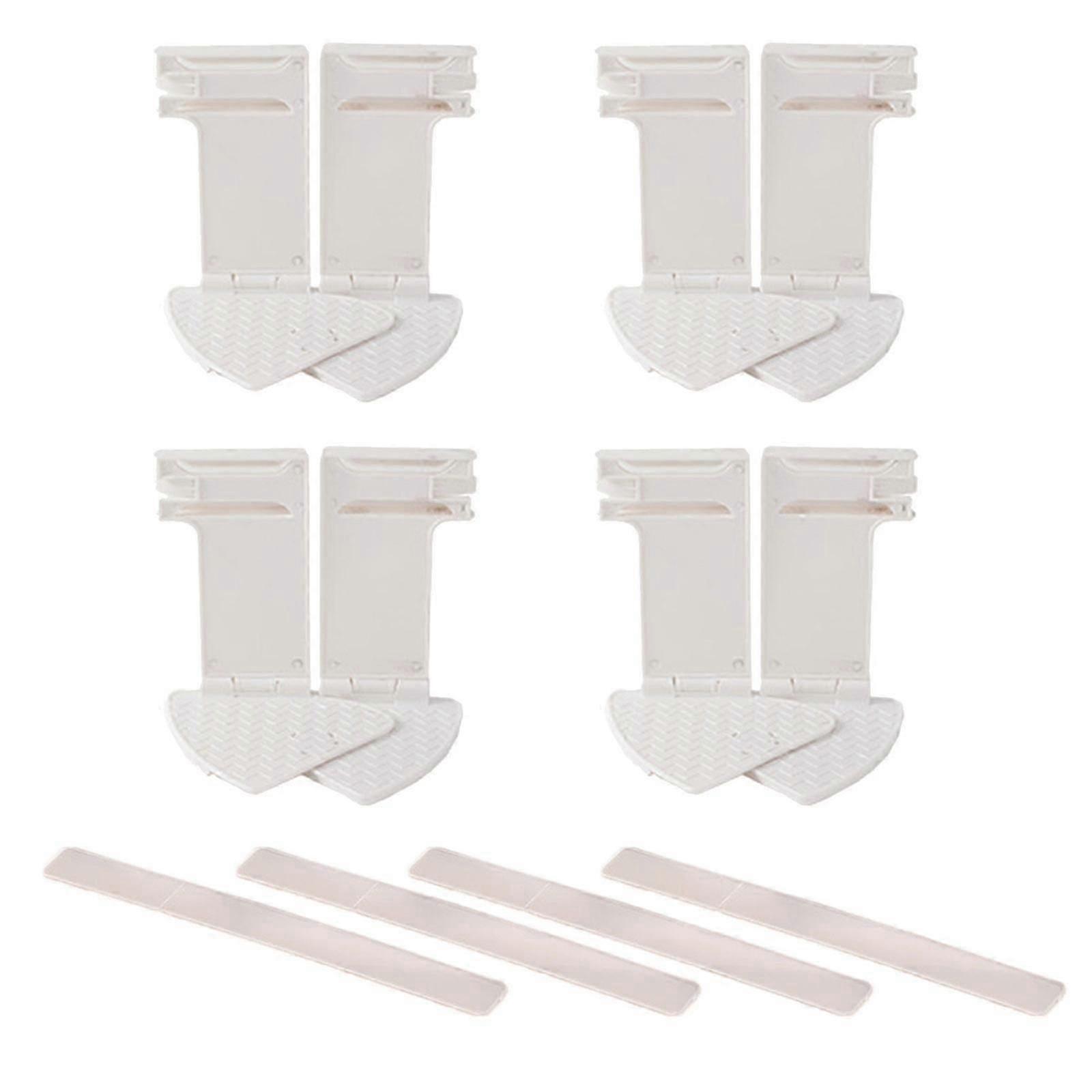 Pack Of 4 Stylish Bed Sheet Clip For Securely Holding Elasticized Sheet Place Without Damage Easy Installion Deisgns Cs