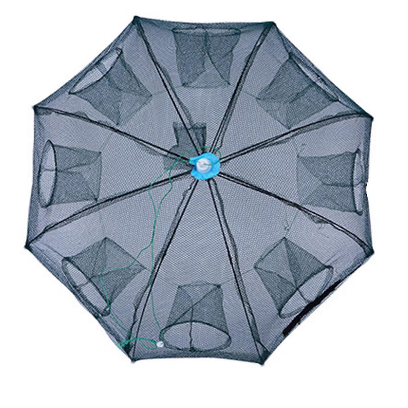 Foldable Crayfish Fishing Bait Crab Net 360-degree Multi-faceted Design Suitable For Fish Prawn Minnow Cr