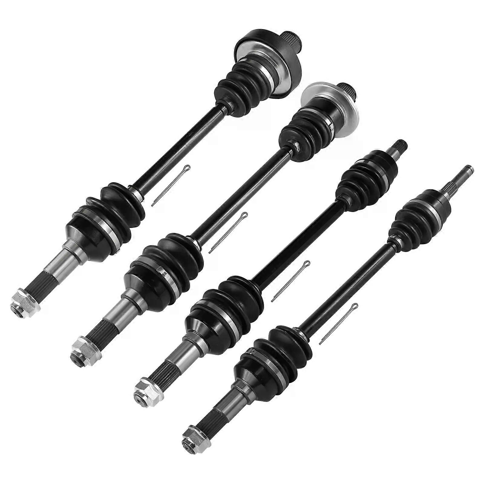 Front & Rear Complete Axles For Yamaha Rhino 660 YXR660F 2006-2007 Left & Right NO.17556