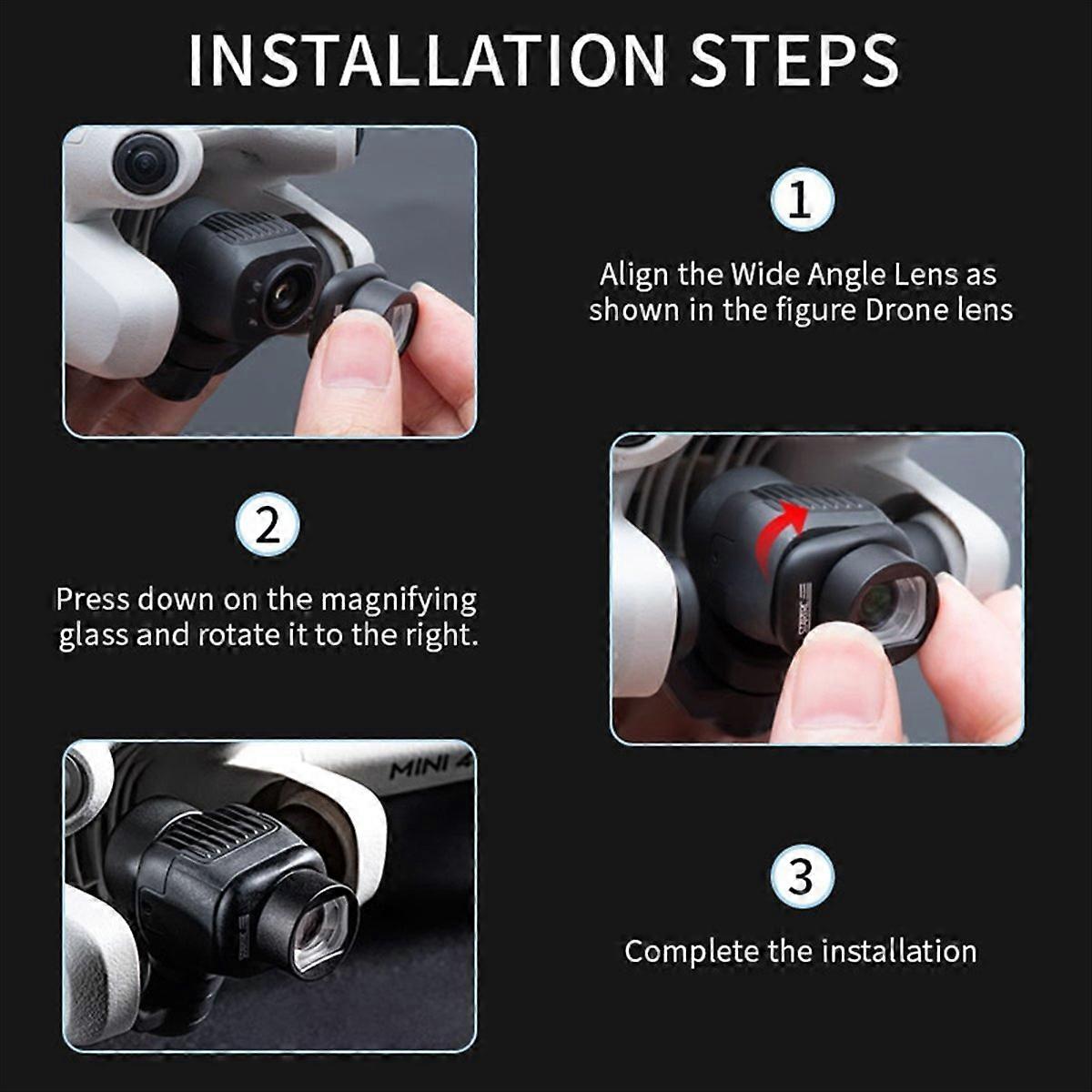  Widening Mirror For Drone Aerial Photography For Mini4