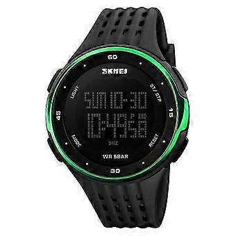 SKMEI 1219 Men Multi-Function Electronic Watch Outdoor Sports Watch(Green)