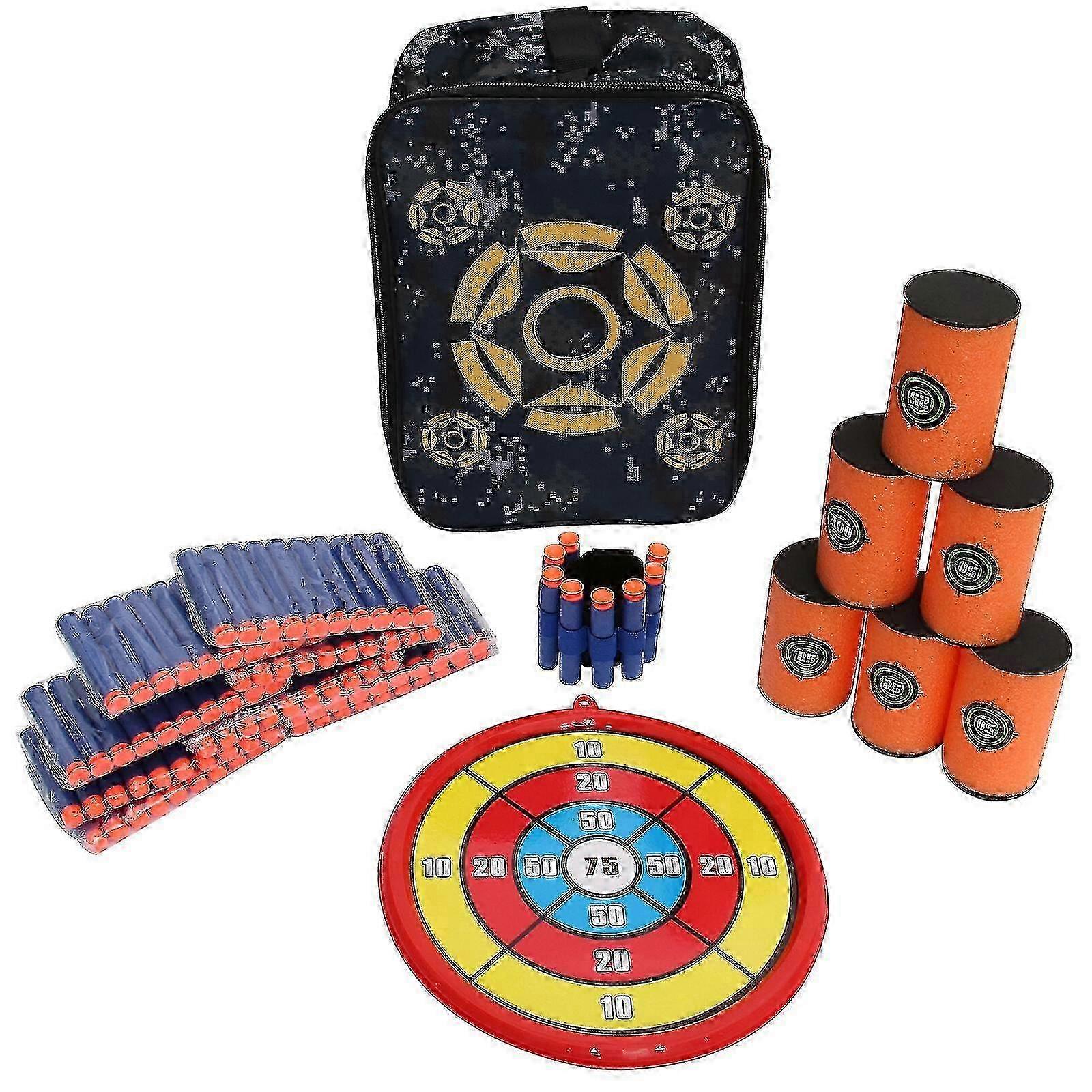 1 Set Elites Ball Shooter Launcher Aiming Target Set Aiming Target Backpack Kit