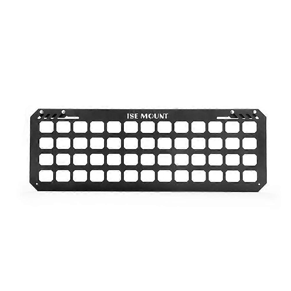 Outdoor Table Side Grids Iron Hole Board Hanging Rack For Cups And Bowls Drying Storage Camping Picnic