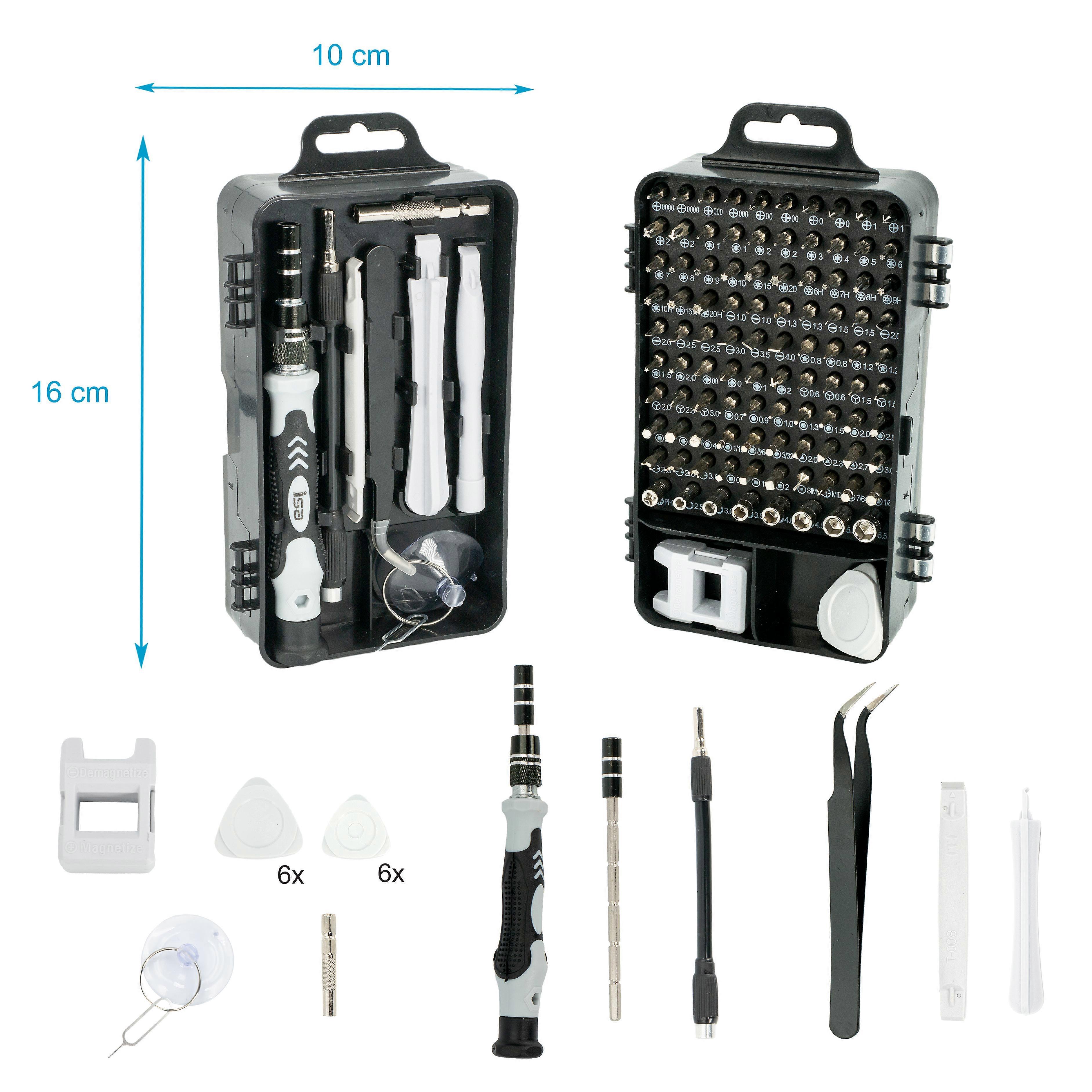 Precision Precision Mechanics Tool Screwdriver Set (115 pcs)