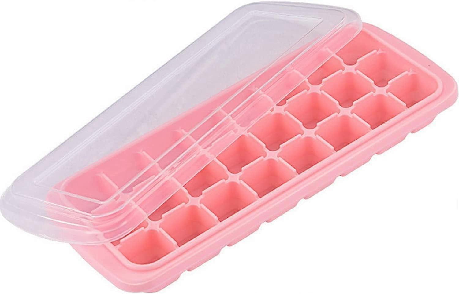 Ice Cube Tray Large Capacity 24 Grids Refrigerator Ice Box Kitchen Tool