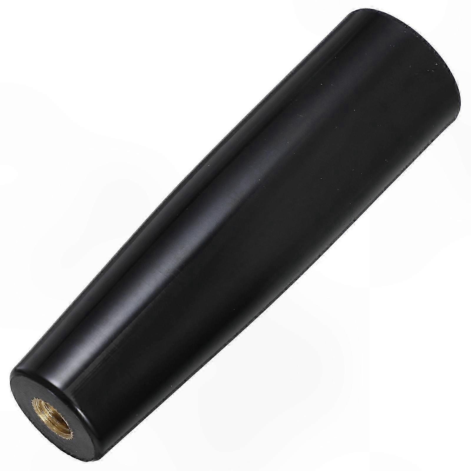 Woodworking Machine Replacement Handle, Black Round Glossy Finish, 1Pcs