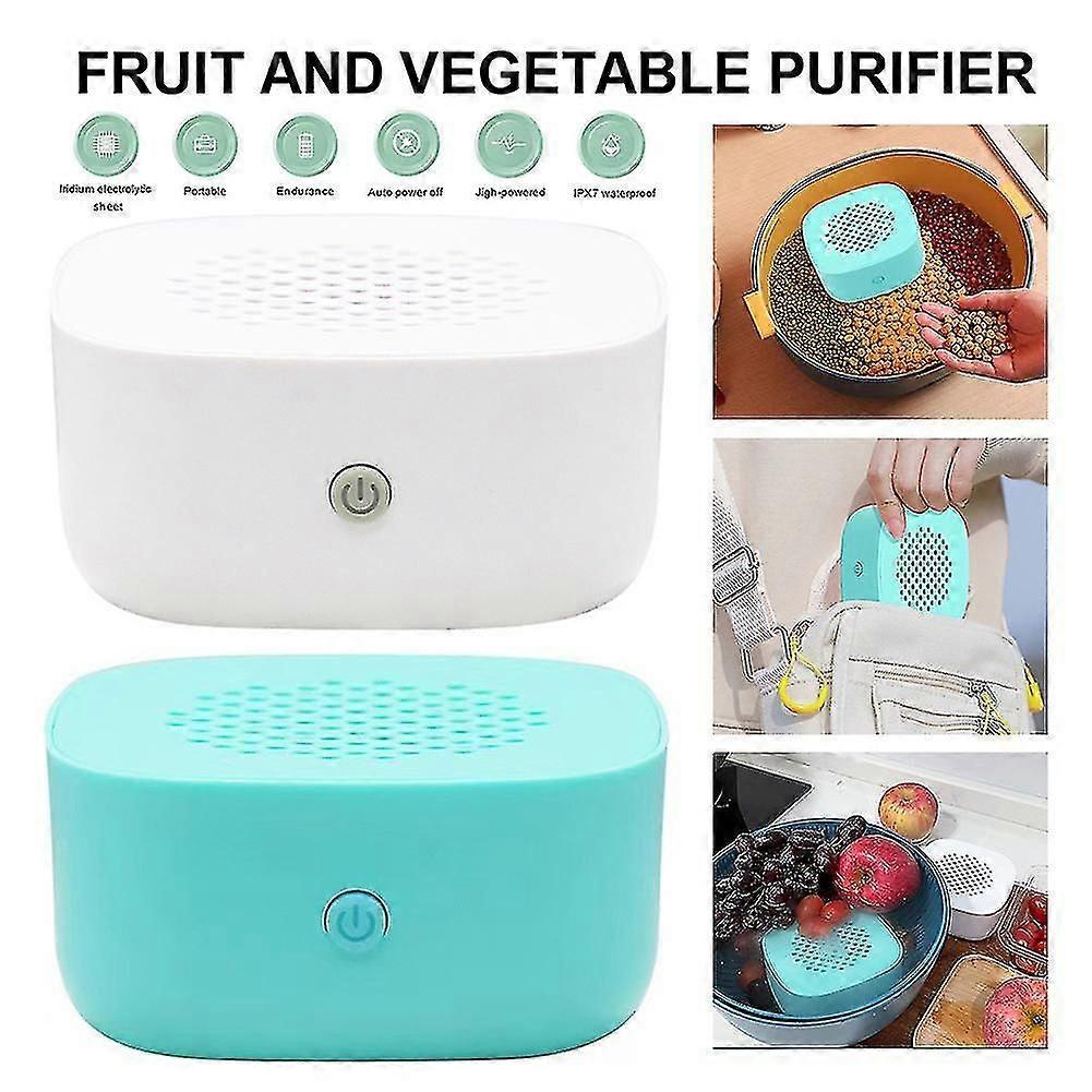 Πλυντήριο φρούτων και λαχανικών επαναφορτιζόμενο καθαριστικό αδιάβροχο φορητό ασύρματο καθαριστή τροφίμων στο σπίτι