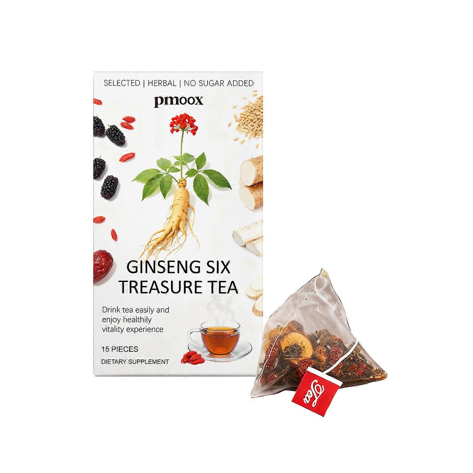 Herbal tea bags with herbal formula, individually packaged, OEM customization and private label processing supported.