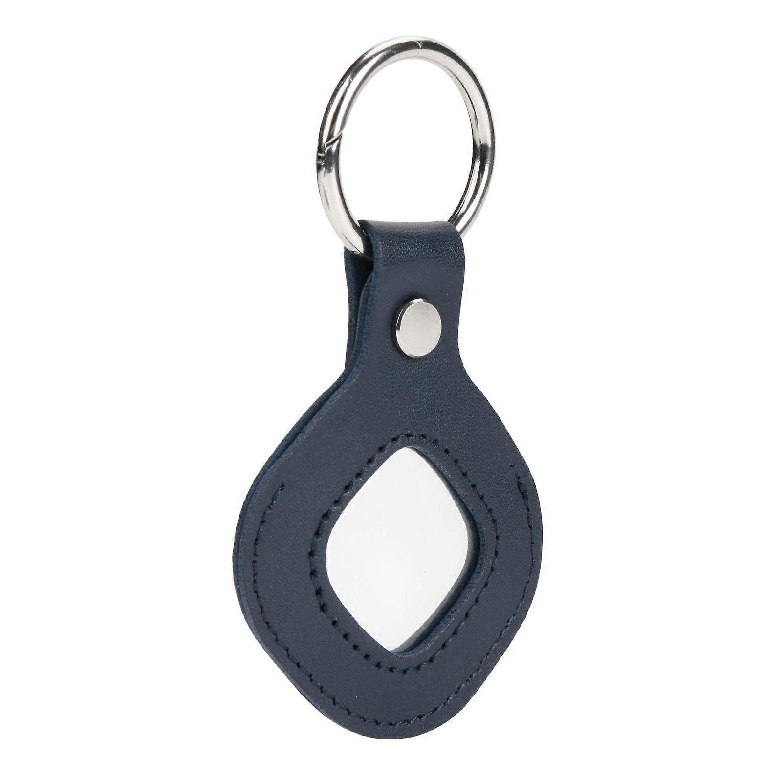 Anti Loss Locator Cover Case Compatibility With Multiple Brands Featuring Metal Keyring For Easy Portability  dark blue