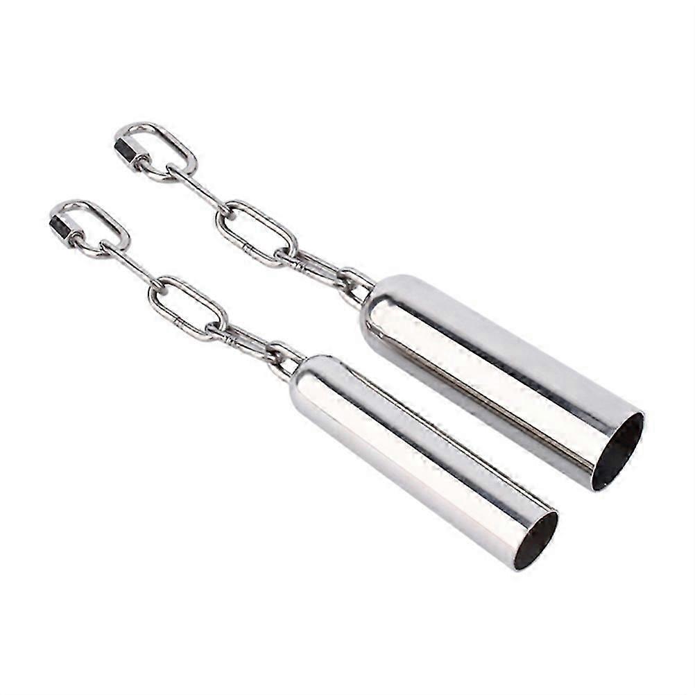 Bell Toy for Parrots and Squirrels Stainless Steel Bell Toy Curiosity Triggering Large 1Pack