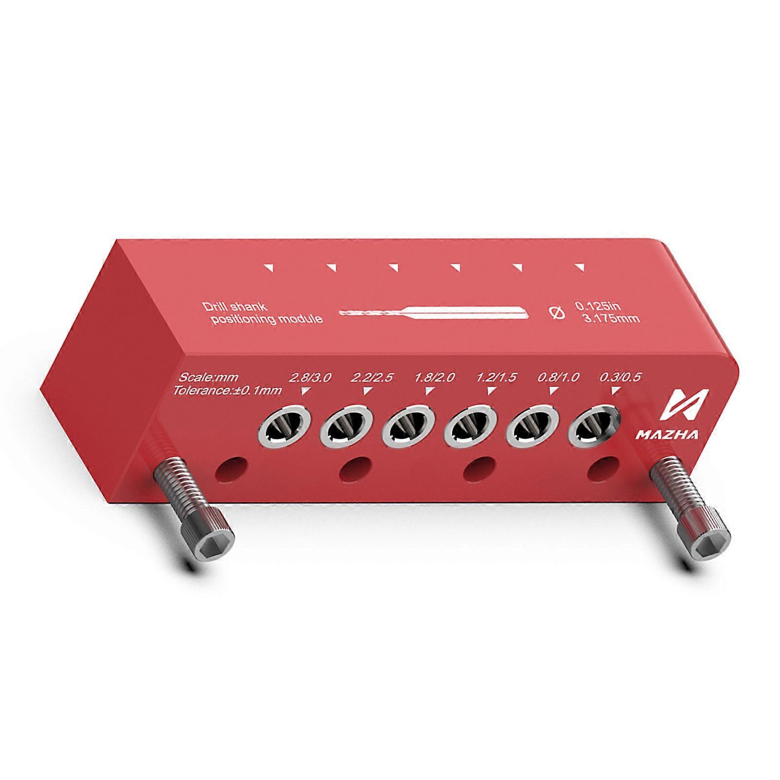 Professional Round Drilling Jig Center Punching Tool for Tank Robot Model Craft Hobby Locator Accessories Multicolor