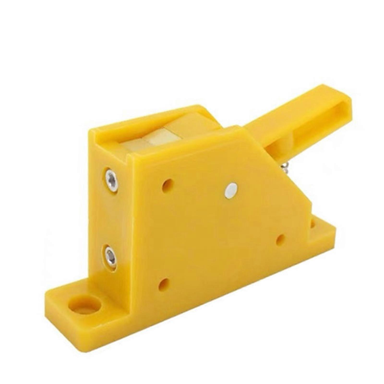 High Current 100A Motor Test Clip LED Lamp Spring Press Clip Quick Terminal For Electrical Aging And Speaker Equipment  Yellow