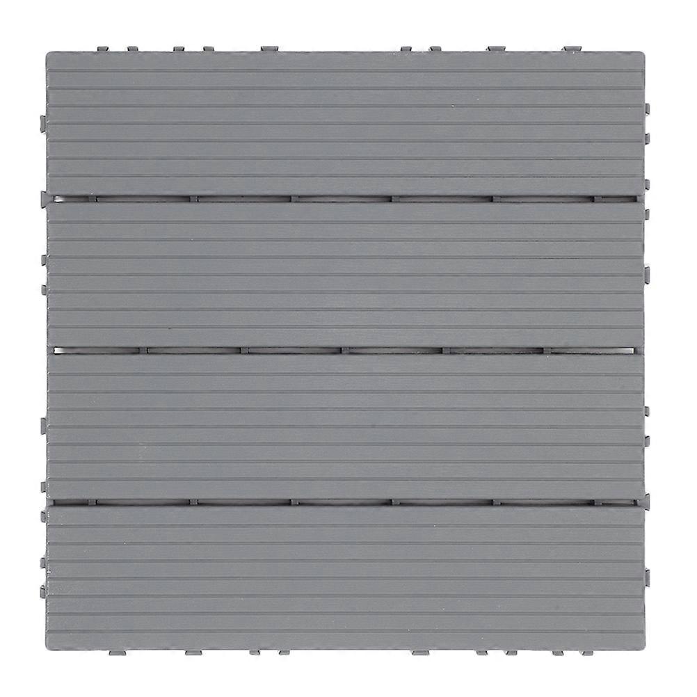 Interlocking Outdoor Deck Tiles Waterproof Patio Flooring for Home Use