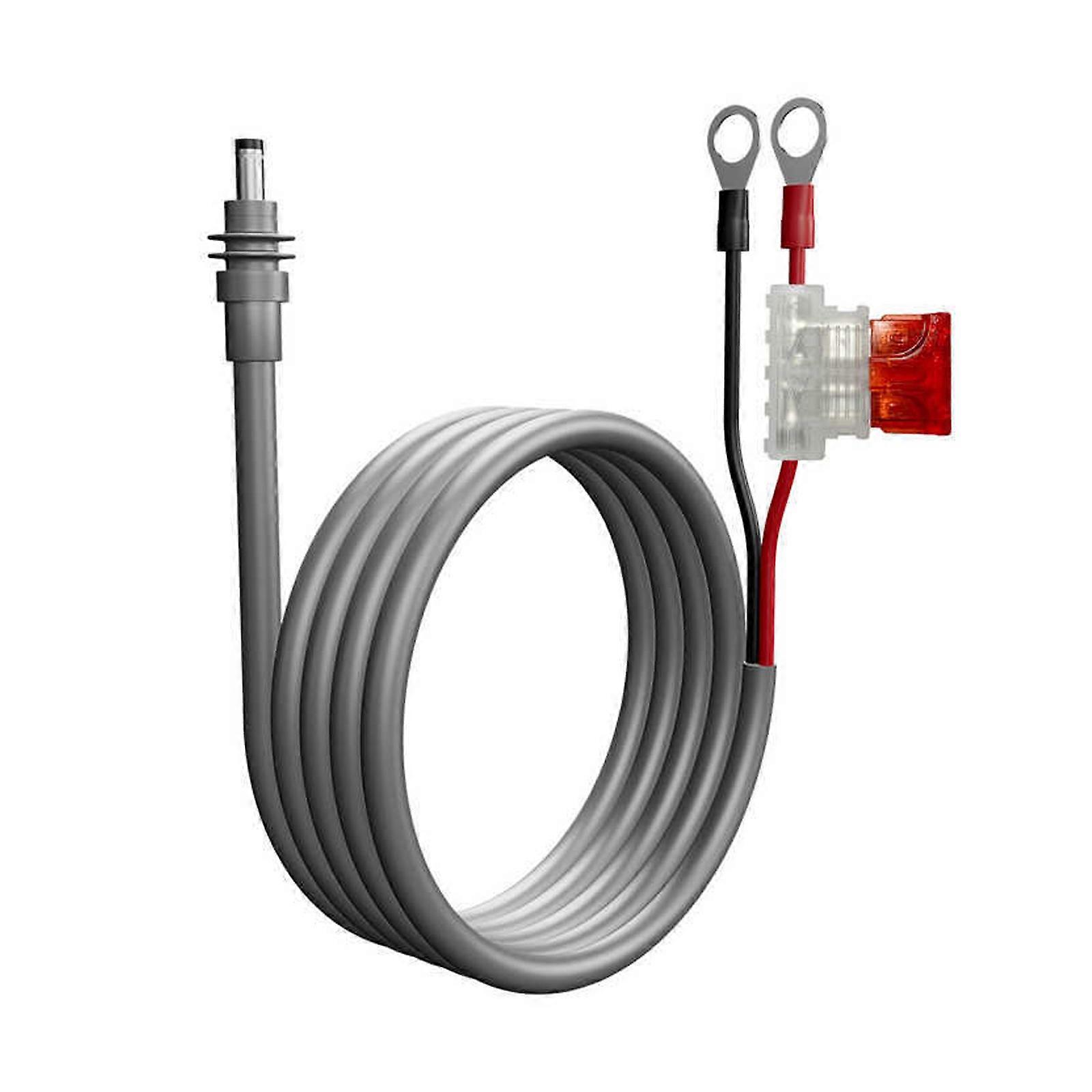 Power Cable Adapter 30A Fuse Box Scratch Resistant Power Cord Direct Battery Power Cable 10M/32.8FT 18AWG Multicolor