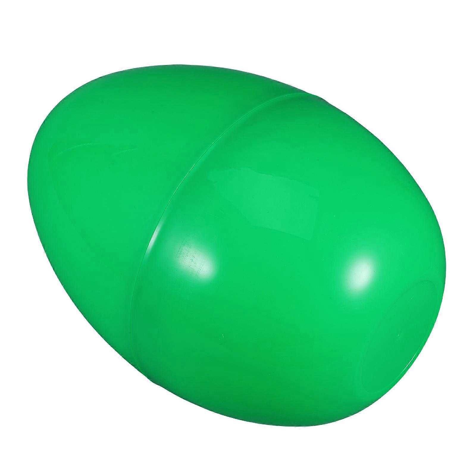 Green Faux Egg Storage Holder for Fillable Easter Egg Hunt Parties