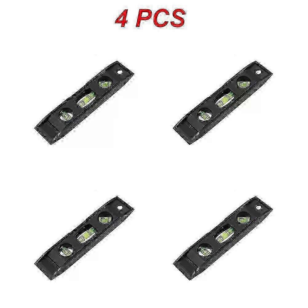 Portable ABS Shell Level Ruler High Precision Strong Magnetic 3 Bubble Level Meter Household Hardware Tools Laser Level 2025