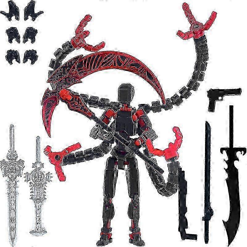 w Titan 13 Action Figure 3D Printed T13 Multi-Jointed Movable Robot With Full Articulation Lucky 13 Action Figure Nova 13 Action