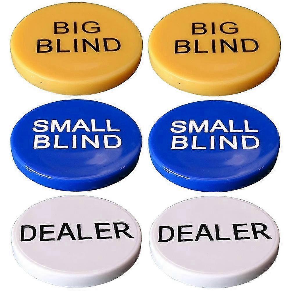 2 Sets Bingo Game Chips Poker Gambling Chips Number Game Tokens Gaming Tokens