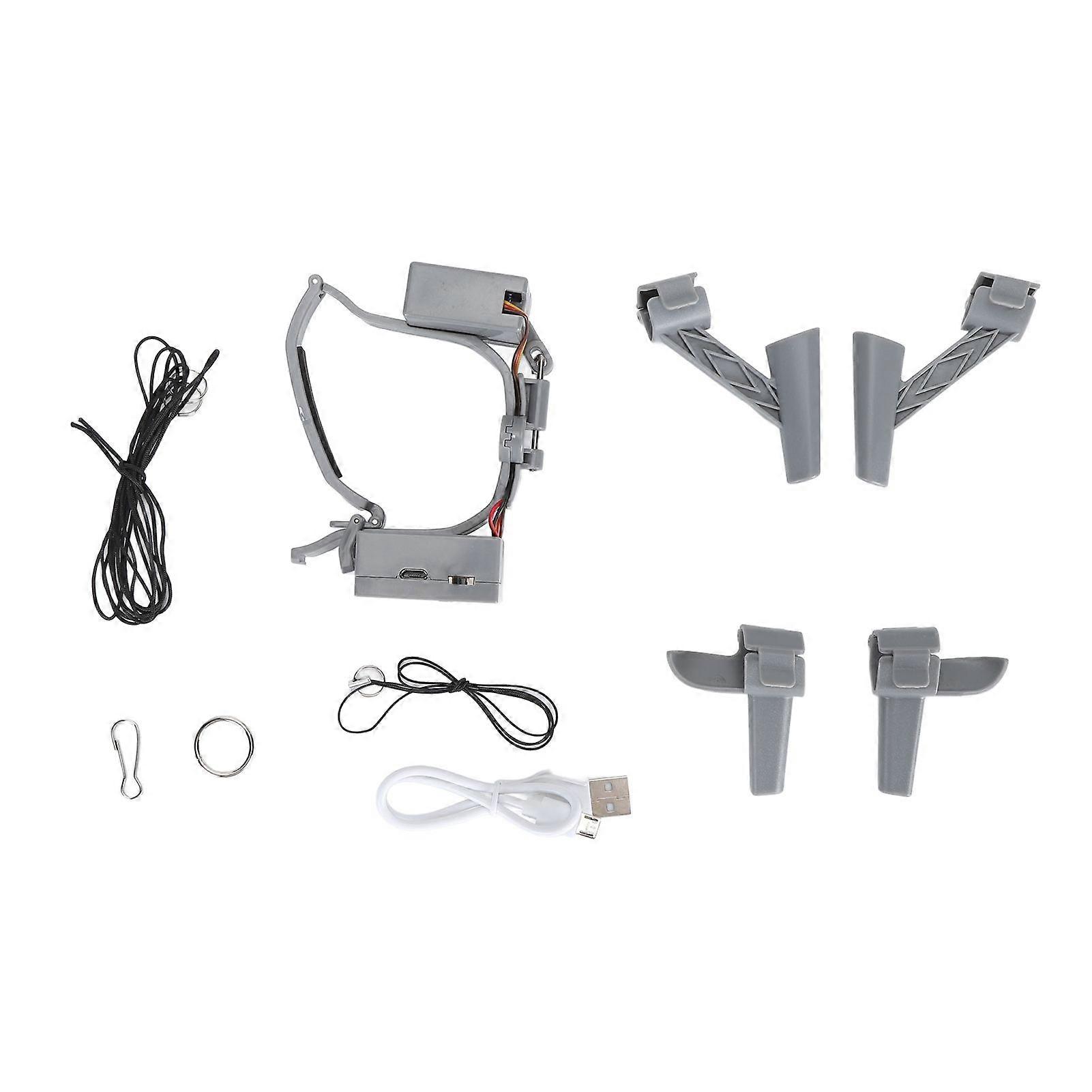 Drone Airdrop System for Mavic Air 3 500g Load Drone Payload Release System with Landing Gear Drone Transport Device