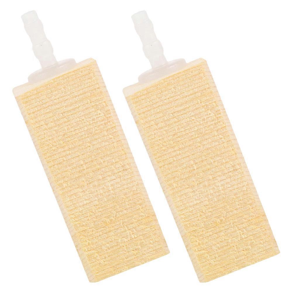 Egg Protein Separator Wooden Bubble Stone for Fish Tank 2Pcs Efficient Filtration