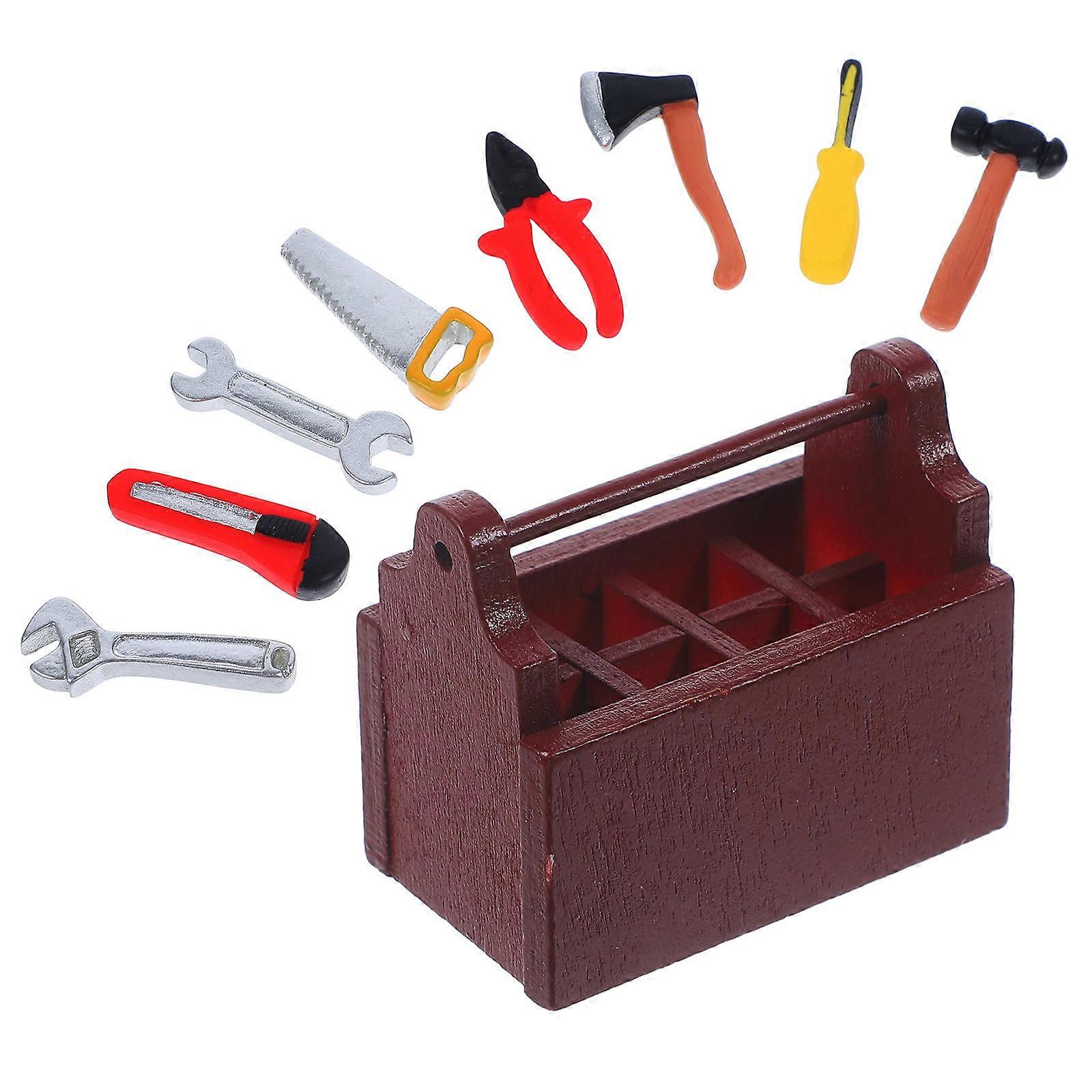 Miniature Tool Models For Doll House Enthusiasts Home Decoration Tiny House Shape 1 Set