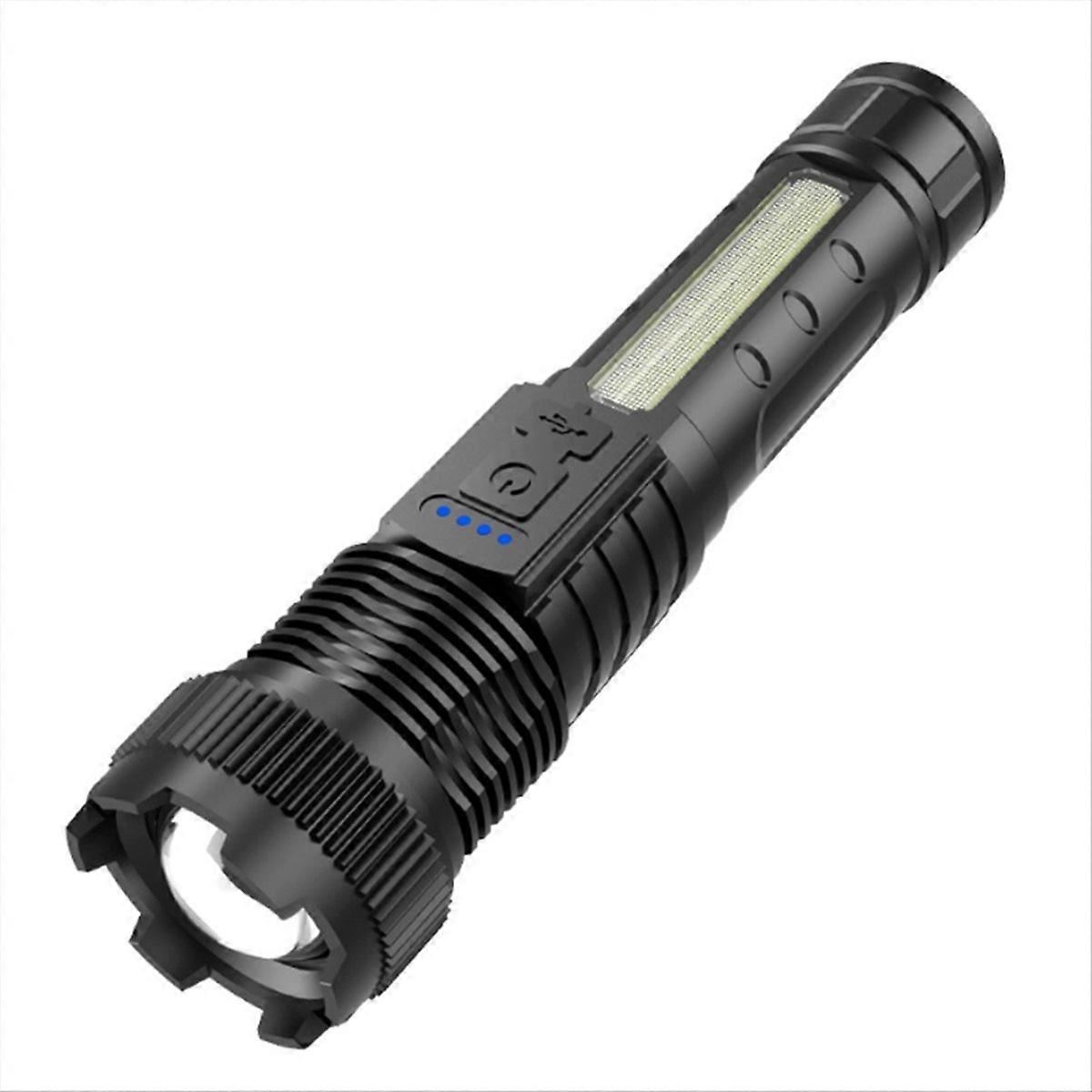 Ultra Bright LED Flashlight USB-C Rechargeable High Power Torch