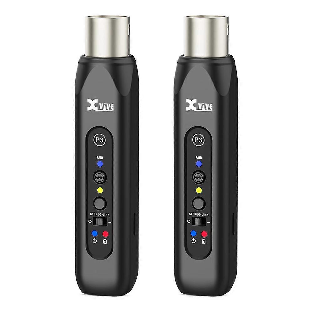 Xvive P3D Wireless XLR Bluetooth Receiver Bluetooth Audio Receiver for Mixer, Active PA Systems,DJ Systems