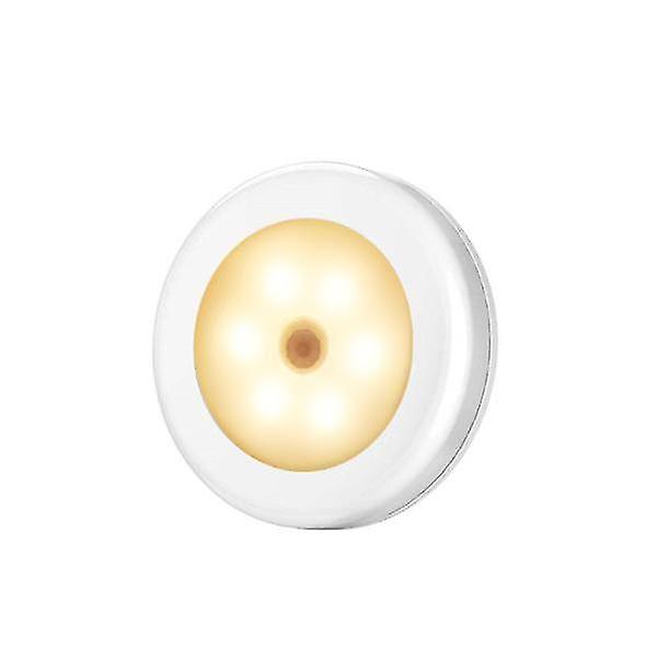 Motion Sensor LED Lamp for Bedside - Wireless Battery Powered Night Light for Home