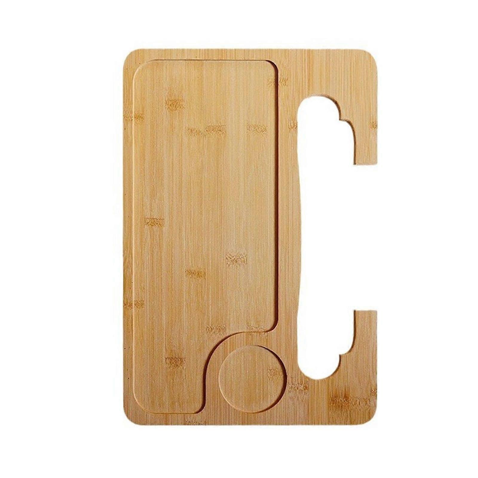 Car Steering Wheel Desk Bamboo Foldable Dual Purpose Dining and Laptop Table with Non Slip Surface