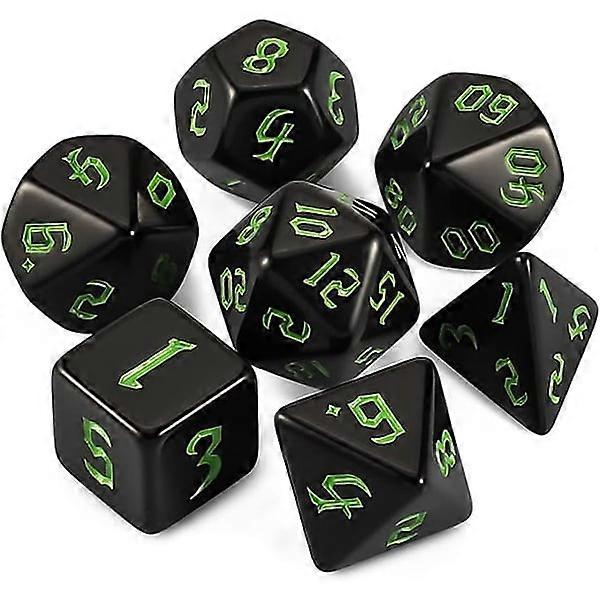 DND Dice Set - D&D Polyhedral Dice (7 pcs) for Dungeons and Dragons
