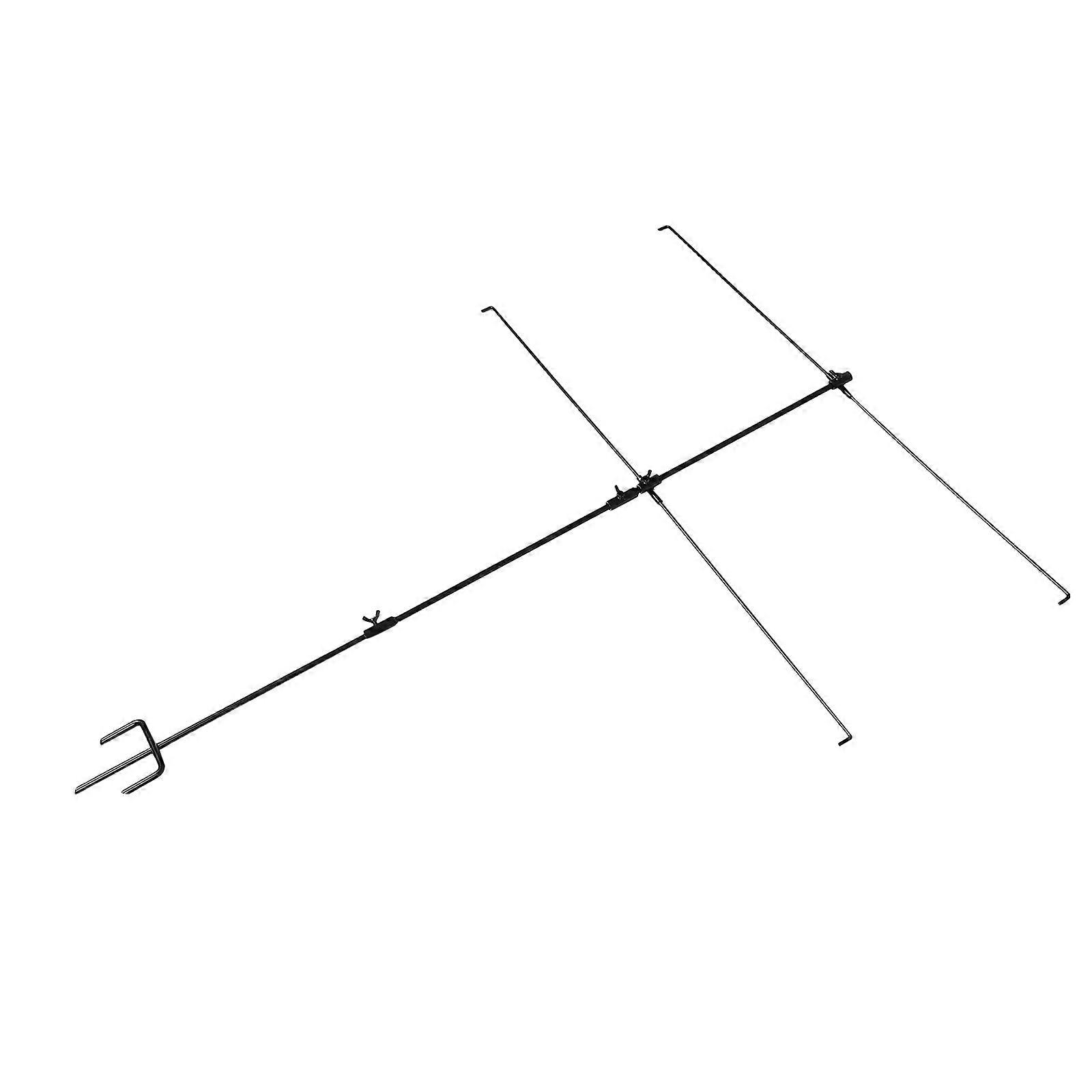 Portable Metal Target Stand Adjustable Holder for Shooting Practice