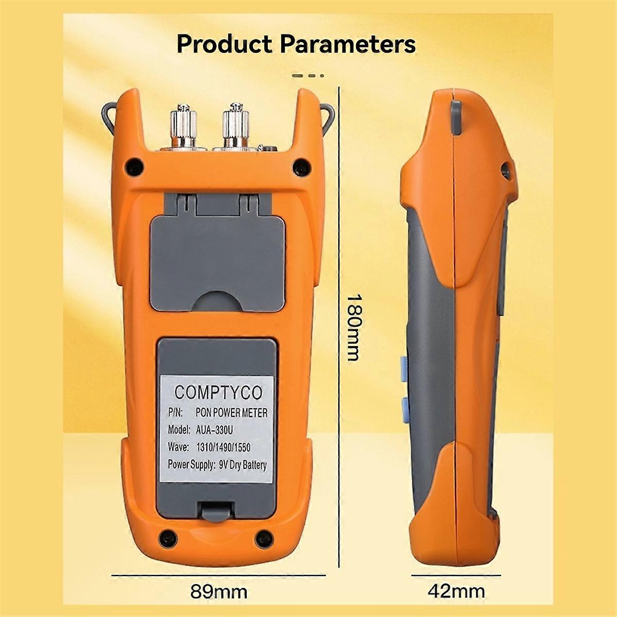PON Power Meter, Fiber Optic Tester for /OLT, Optical Communication Test Instruments, 1310/1490/1550nm -330U