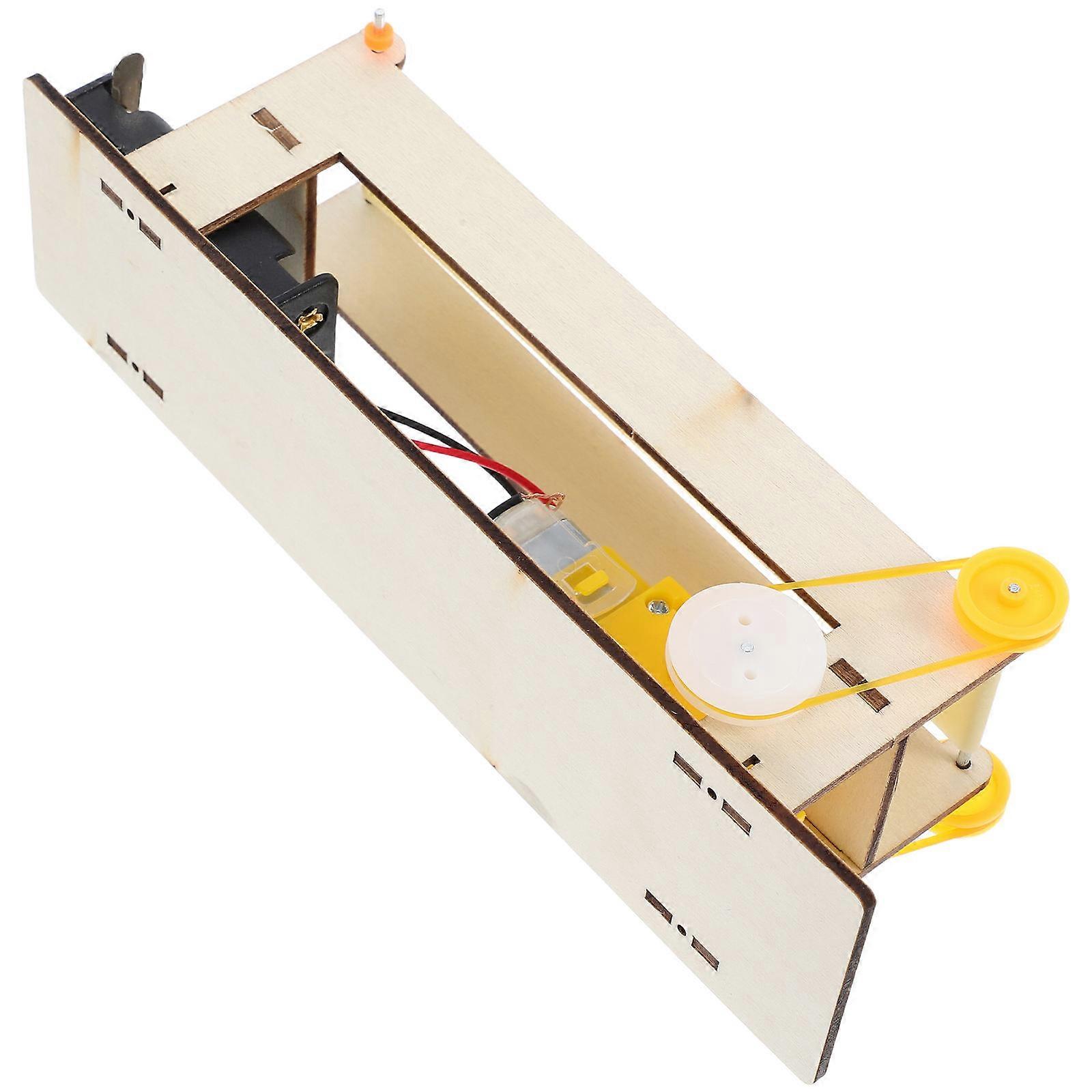DIY Belt Elevator Model Kit for Kids Science Learning Toy 1Set