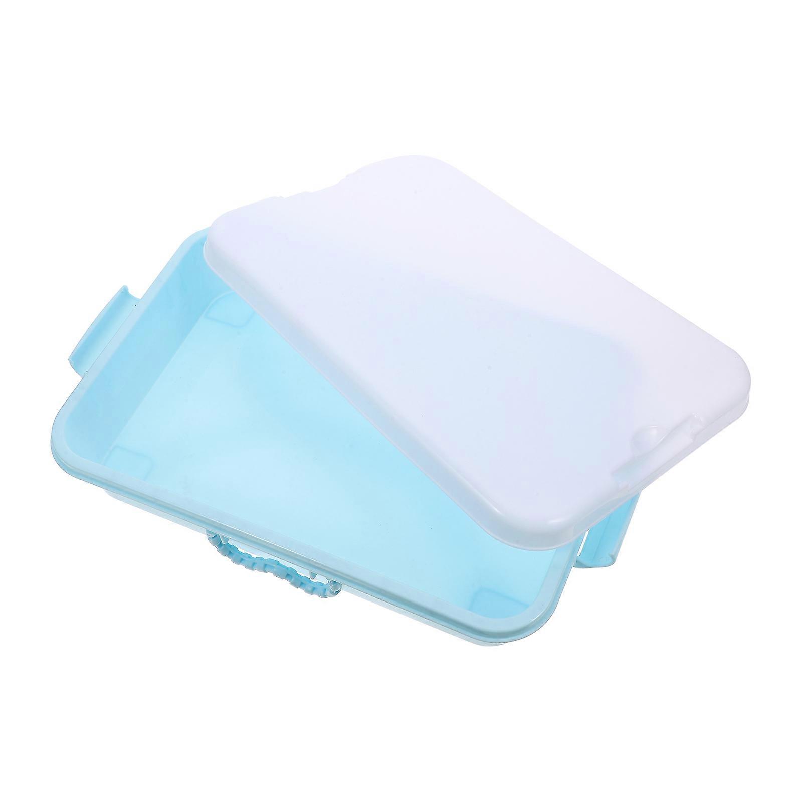Plastic Toy Organizer Empty Sandbox Tray for Storage Use