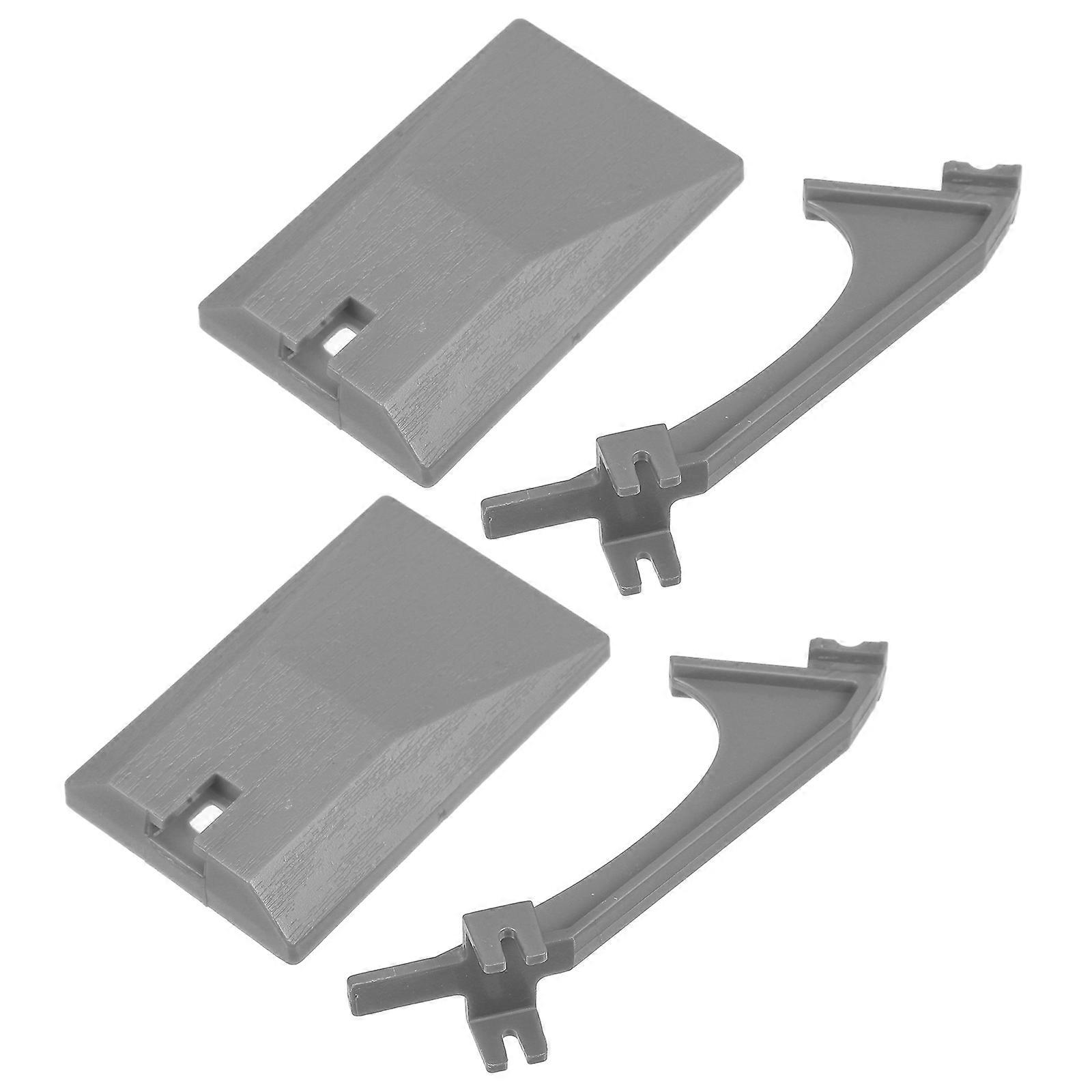 Aircraft Model Display Stand For Home Decoration And Showcase With Rectangular Design Grey Color 6 Pcs