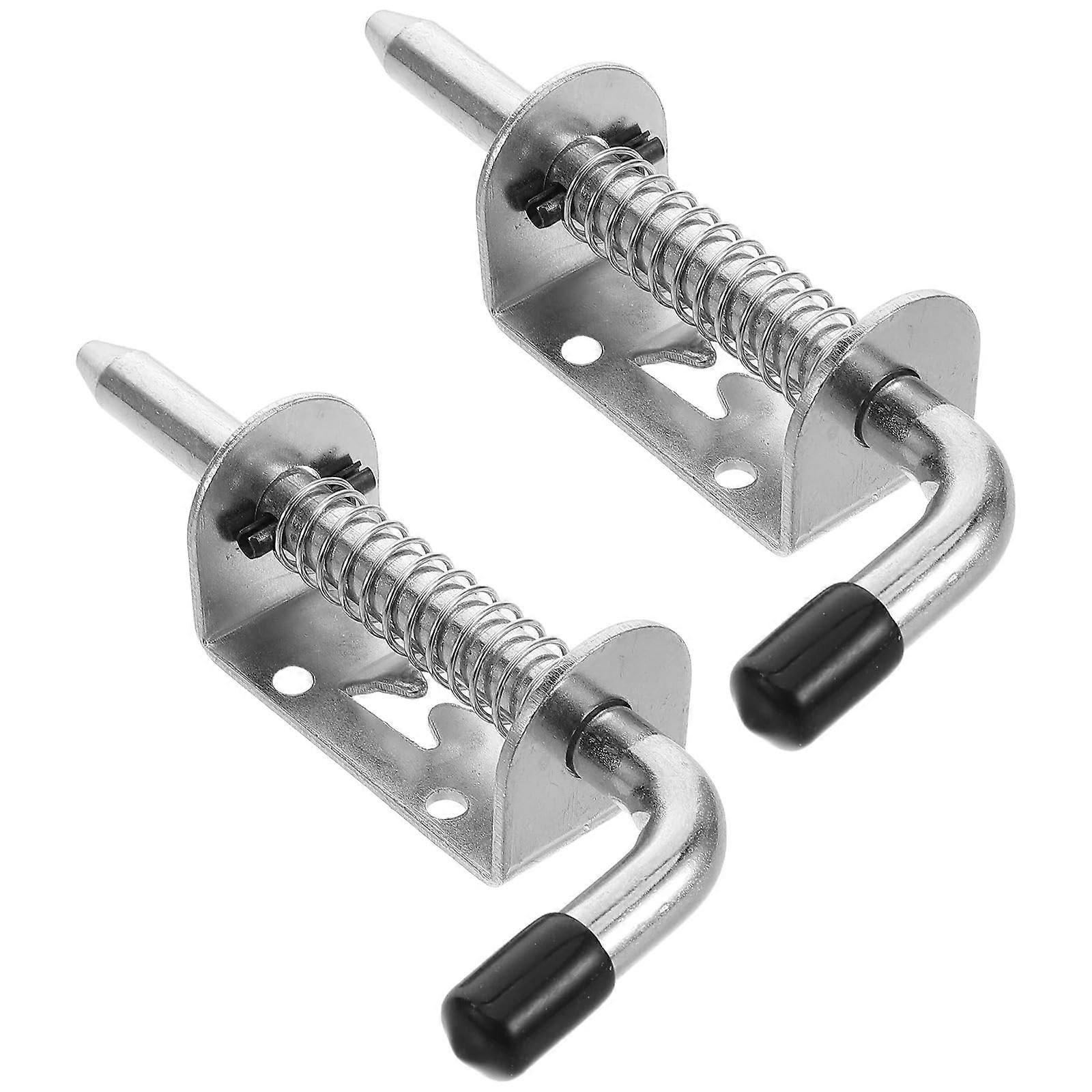 Heavy Duty Slide Bolt Lock 20Pcs SpringLoaded Barrel Latch for Doors Gates Cabinets