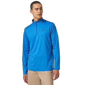 Oakley Mens Oakley Gravity Range QTR Heathered Soft Touch Suéter de Golfe